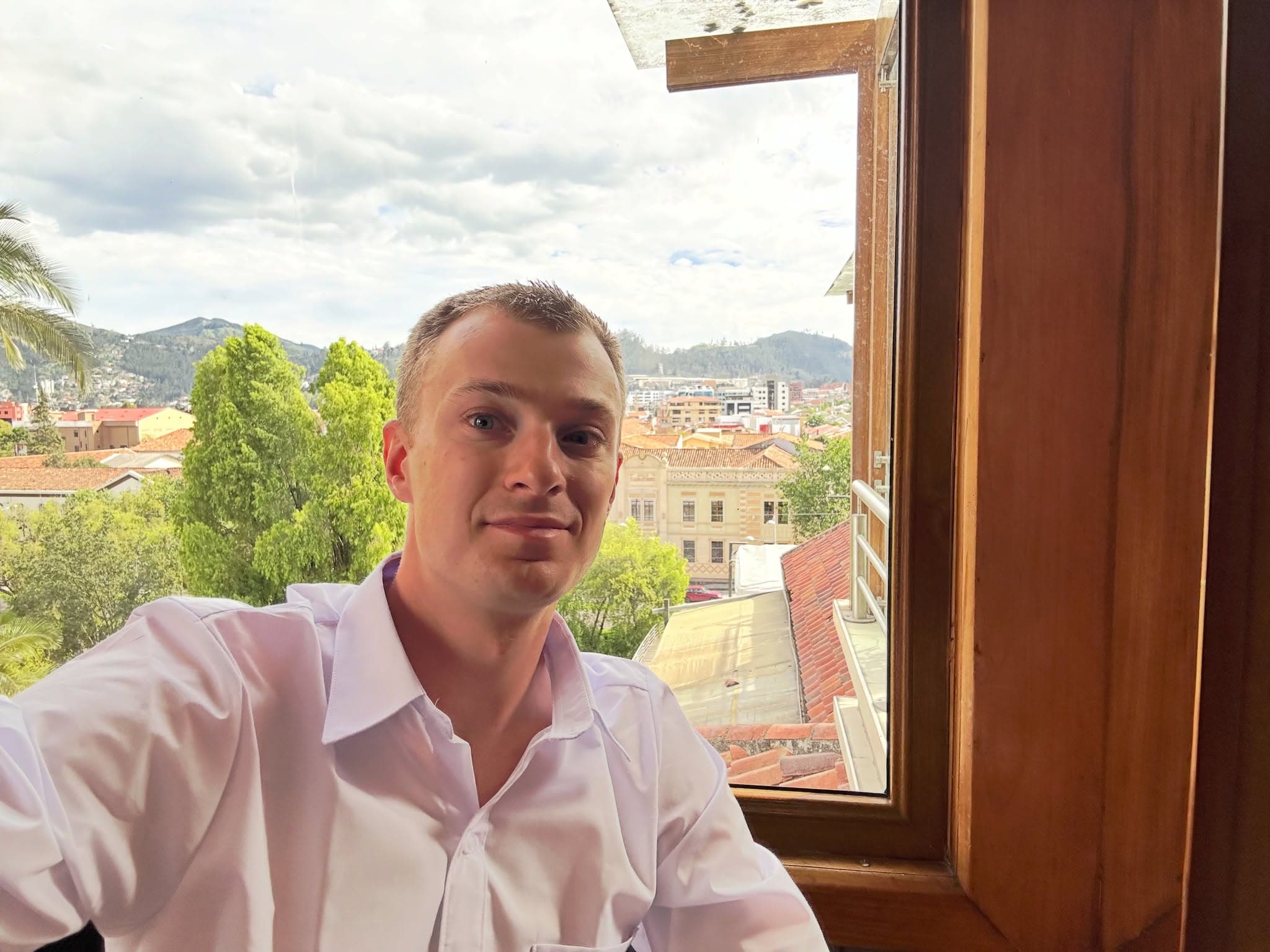 Chip Moreno, Founder of EcuaPass, in Cuenca Ecuador